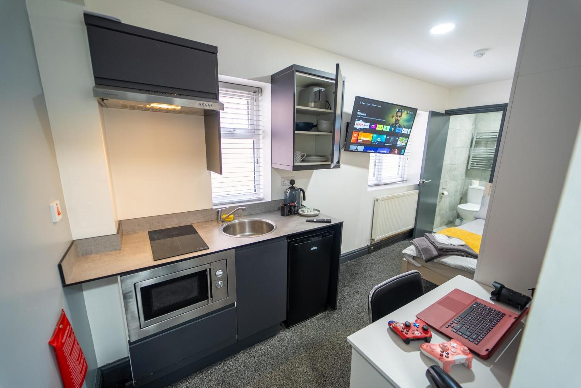 Free Parking Cosy Studios Close To City And Qe And Uob! Birmingham Kamer foto