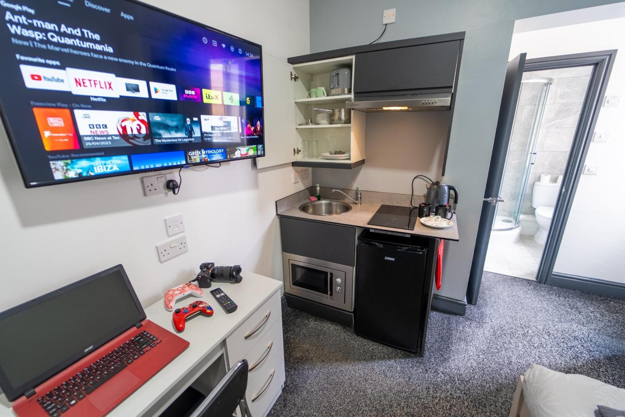 Free Parking Cosy Studios Close To City And Qe And Uob! Birmingham Kamer foto