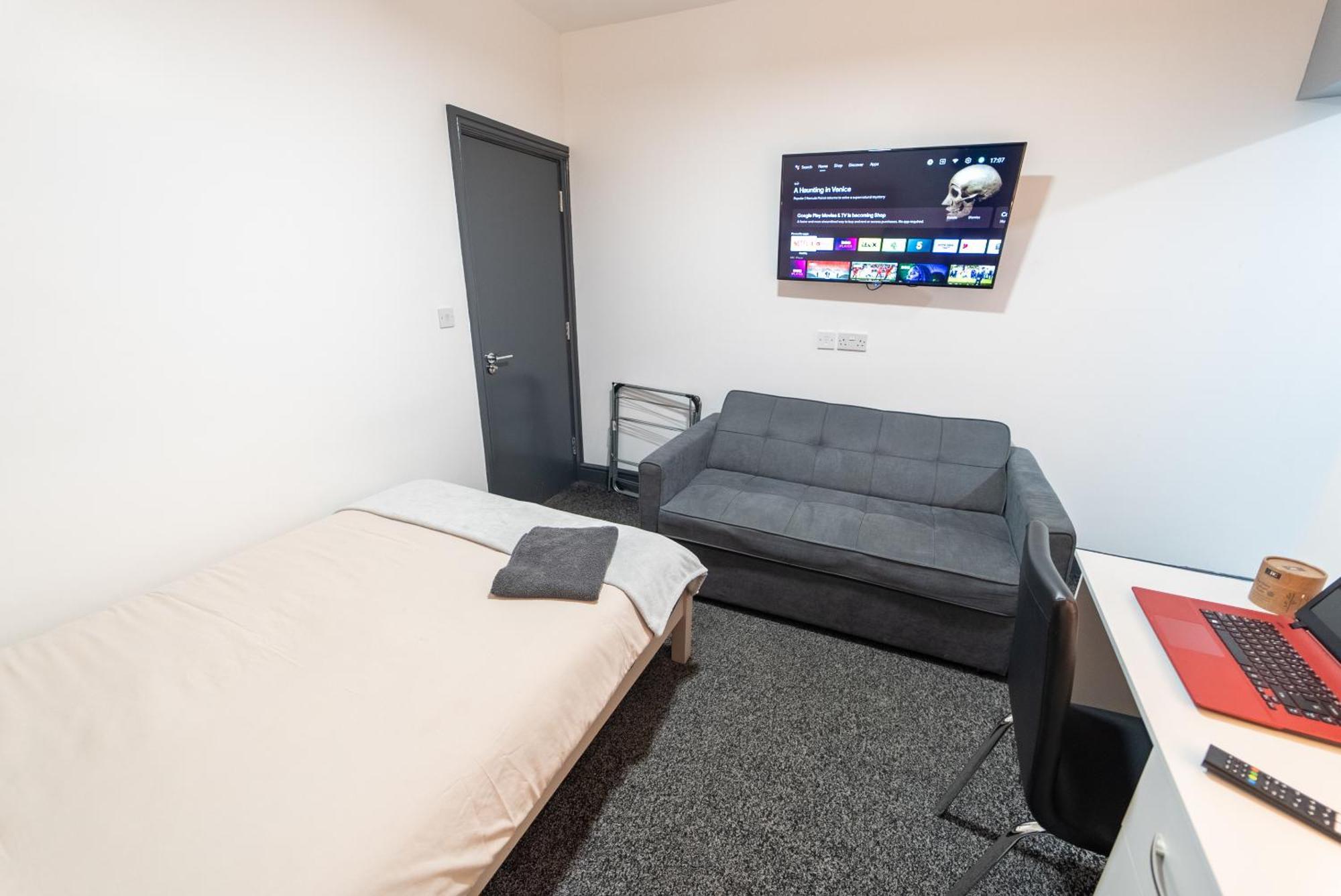 Free Parking Cosy Studios Close To City And Qe And Uob! Birmingham Kamer foto