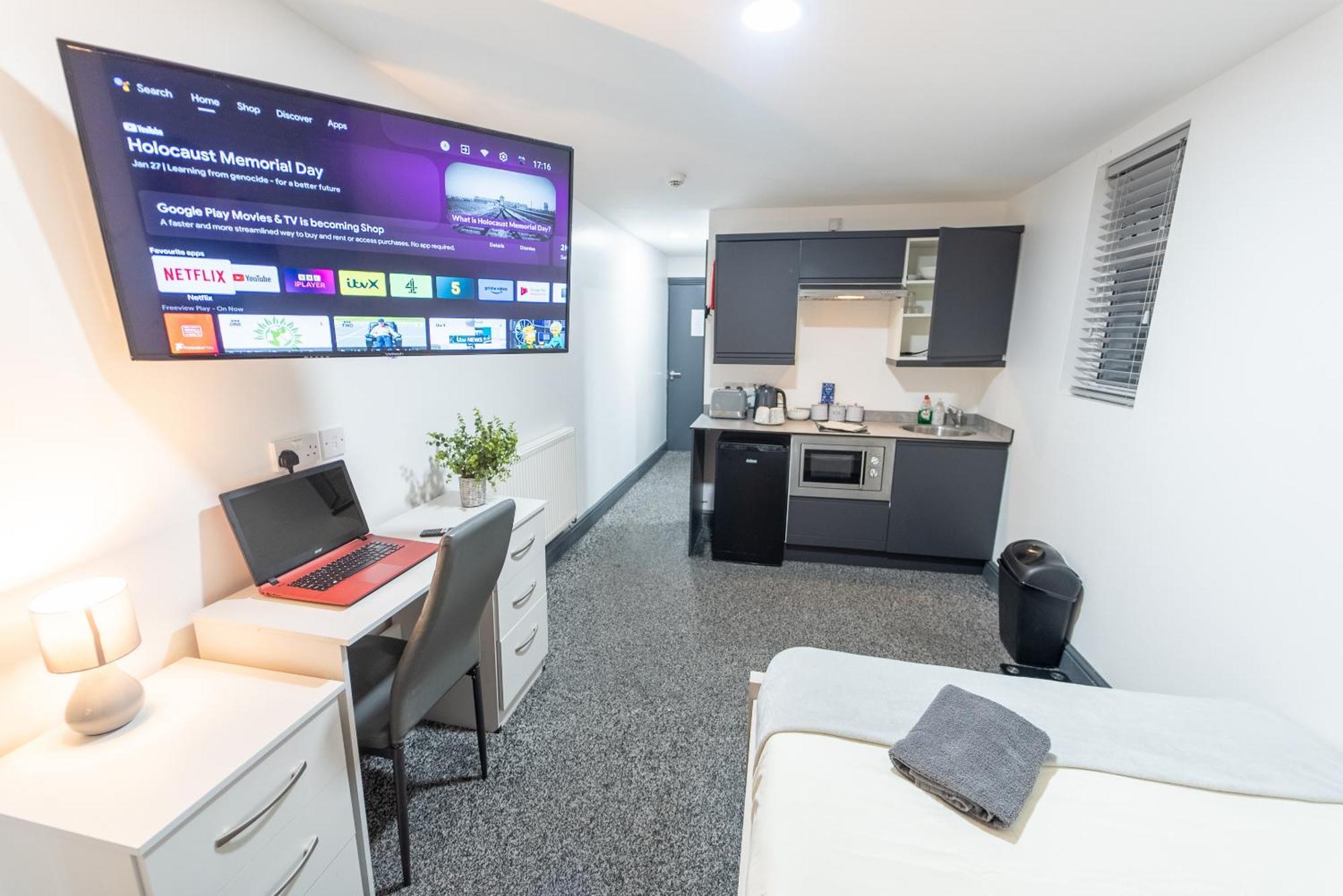 Free Parking Cosy Studios Close To City And Qe And Uob! Birmingham Kamer foto